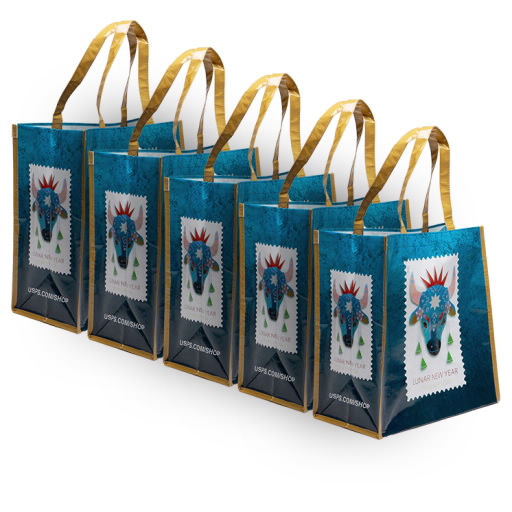 Lunar New Year: Year of the Ox Tote Bags
