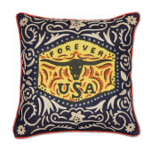 Western Wear Longhorn Buckle Pillow image