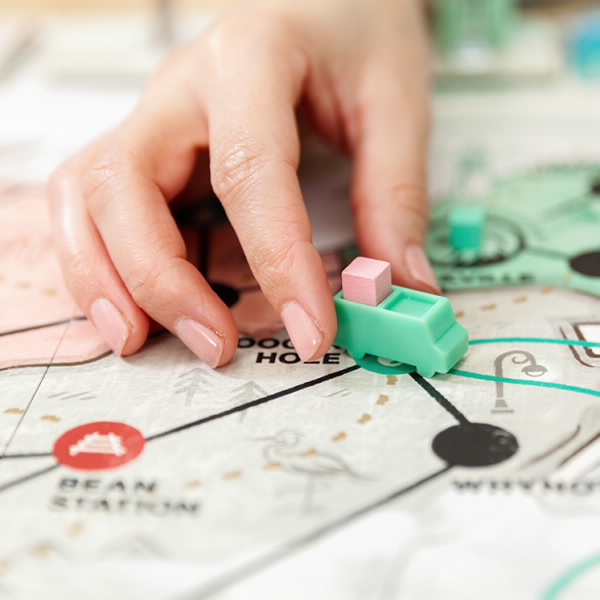 USPS The Great American Mail Race Board Game