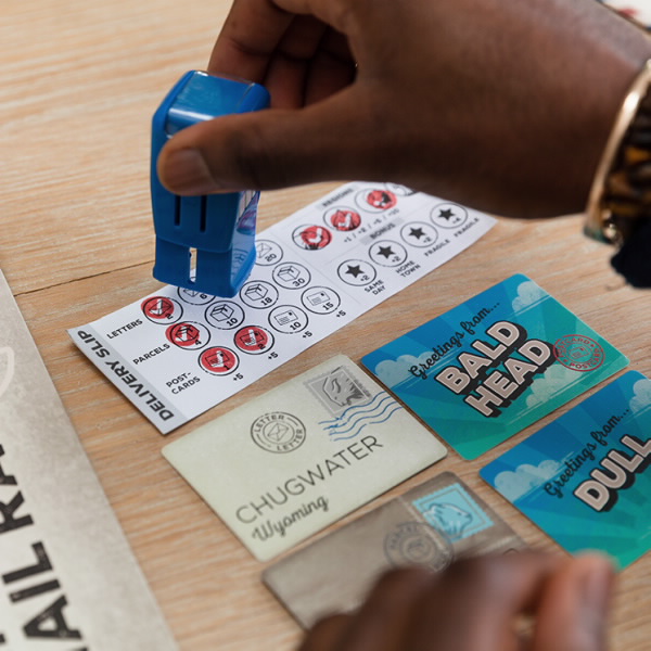 USPS The Great American Mail Race Board Game