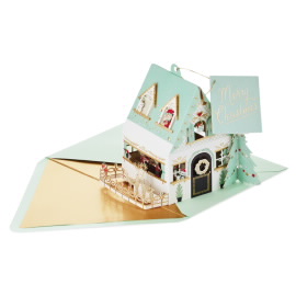 Christmas Workshop Pop Up Card