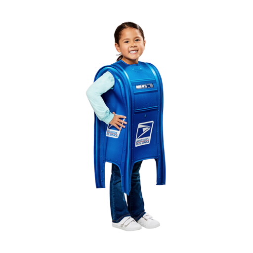 USPS Post Office Mailbox Toddler Costume