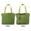 Large Mailbag Tote, Green