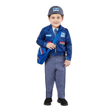 USPS Letter Carrier Toddler Costume USPS
