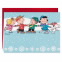 Peanuts Characters Ice Skating Holiday Cards