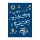 Hanukkah Tree of Life-Flagship Other Hanukkah Icons Holiday Card image