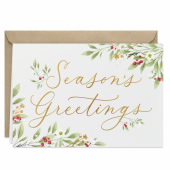 Seasons Greetings Boxed Holiday Cards image