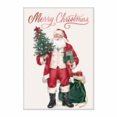 Merry Christmas Santa Boxed Holiday Cards image