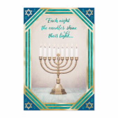 Hanukkah Tree of Life-Flagship Menorah Holiday Card image
