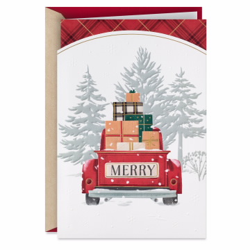 Christmas Hallmark-Flagship Truck Holiday Card