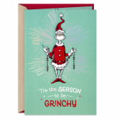 Christmas Hallmark-Flagship Dr. Seuss - Grinch Holiday Card image