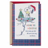Christmas Hallmark-Flagship Peanuts Woodstock's Nest Holiday Card