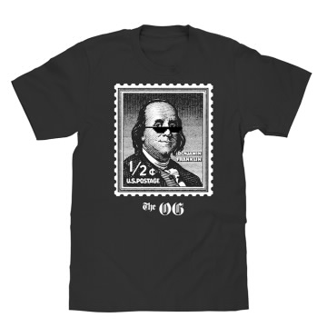 Benjamin Franklin Stamp T-Shirt