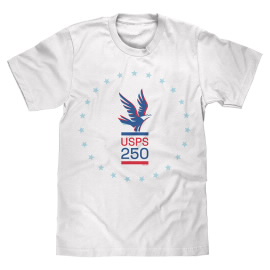 USPS 250th Anniversary Star Logo T-Shirt