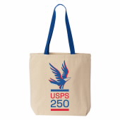 USPS 250th Anniversary Logo Stacked Tote image
