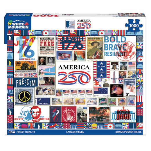250 Celebration of America 1000 Piece Jigsaw Puzzle