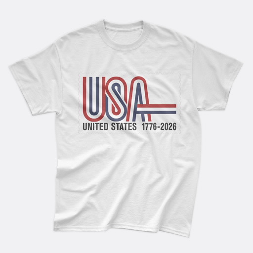 USA 1776-2026 Logo T-Shirt