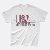 USA 1776-2026 Logo T-Shirt image