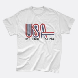 USA 1776-2026 Logo T-Shirt