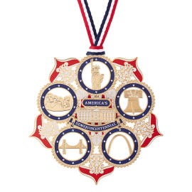 America 250 American Icons Ornament