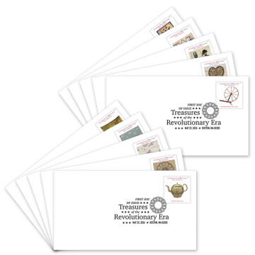 Treasures of the Revolutionary Era First Day Covers