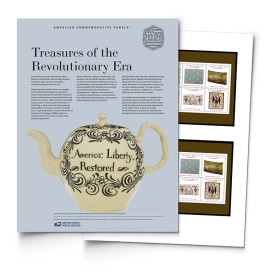 Treasures of the Revolutionary Era American Commemorative Panel®