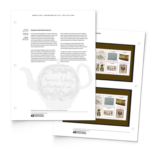 Treasures of the Revolutionary Era Commemorative Collection Page