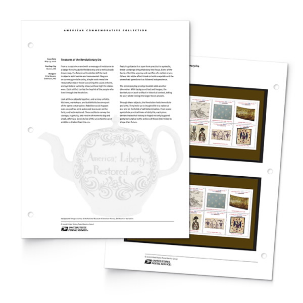 Treasures of the Revolutionary Era Commemorative Collection Page