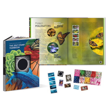 2017 Stamp Yearbook with Collectible Stamp Packet