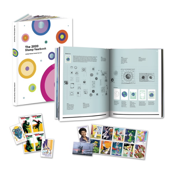 2020 Stamp Yearbook with Commemorative Stamps