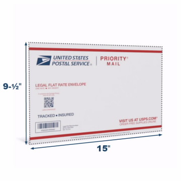 Priority Mail Flat Rate® Legal Envelopes