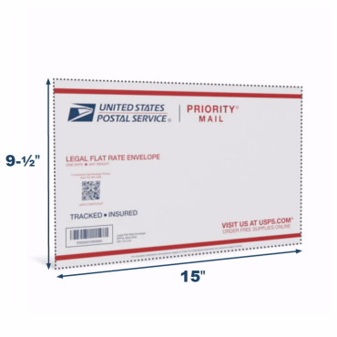Priority Mail Flat Rate® Legal Envelope