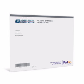Global Express Guaranteed Letter Envelope - EP16A