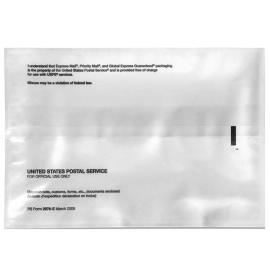 Customs Form Envelope - Form 2976E