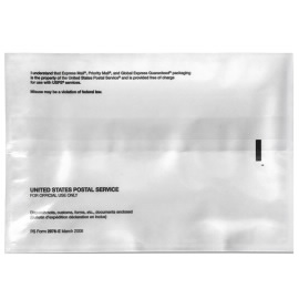 Customs Form Envelope Form