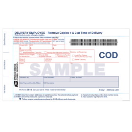 Collect on Delivery - Form 3816