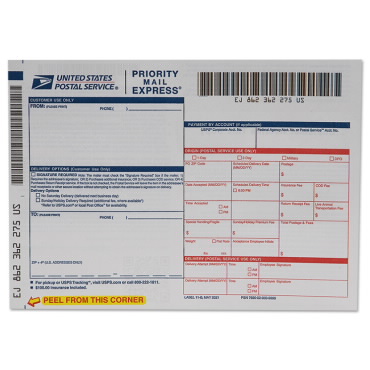Priority Mail Express® Label