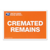 Cremated Remains Label image