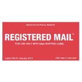 Registered Mail® Label image