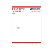 Priority Mail® Address Label image