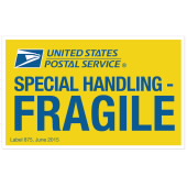 Special Handling Fragile - Label 875 image