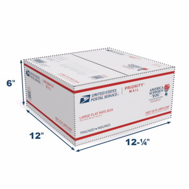Priority Mail Flat Rate® APO/FPO Box - MILIFRB