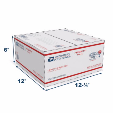 Usps Regional Rate Box a Cost  