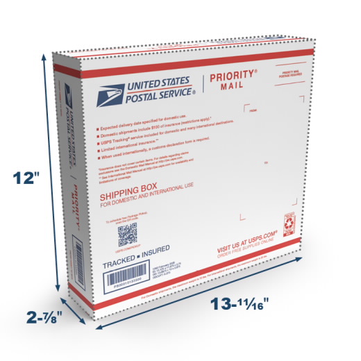 Priority Mail® Side-Loading Medium Box