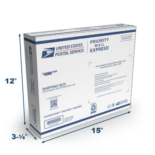 Priority Mail Express® Side-Loading Medium Box