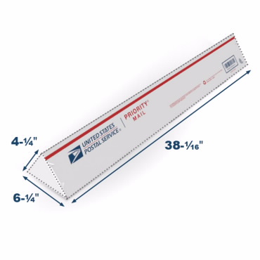 3in X 18in Light Duty Kraft Mailing Tubes