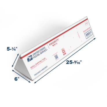 Dual-Use Priority Mail/Priority Mail Express Small Tube