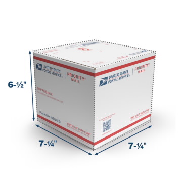 Priority Mail® Medium Cube-Shaped Box