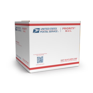 priority mail medium cube shaped box