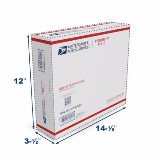 Priority Mail Flat Rate® Side-Loading Medium Box